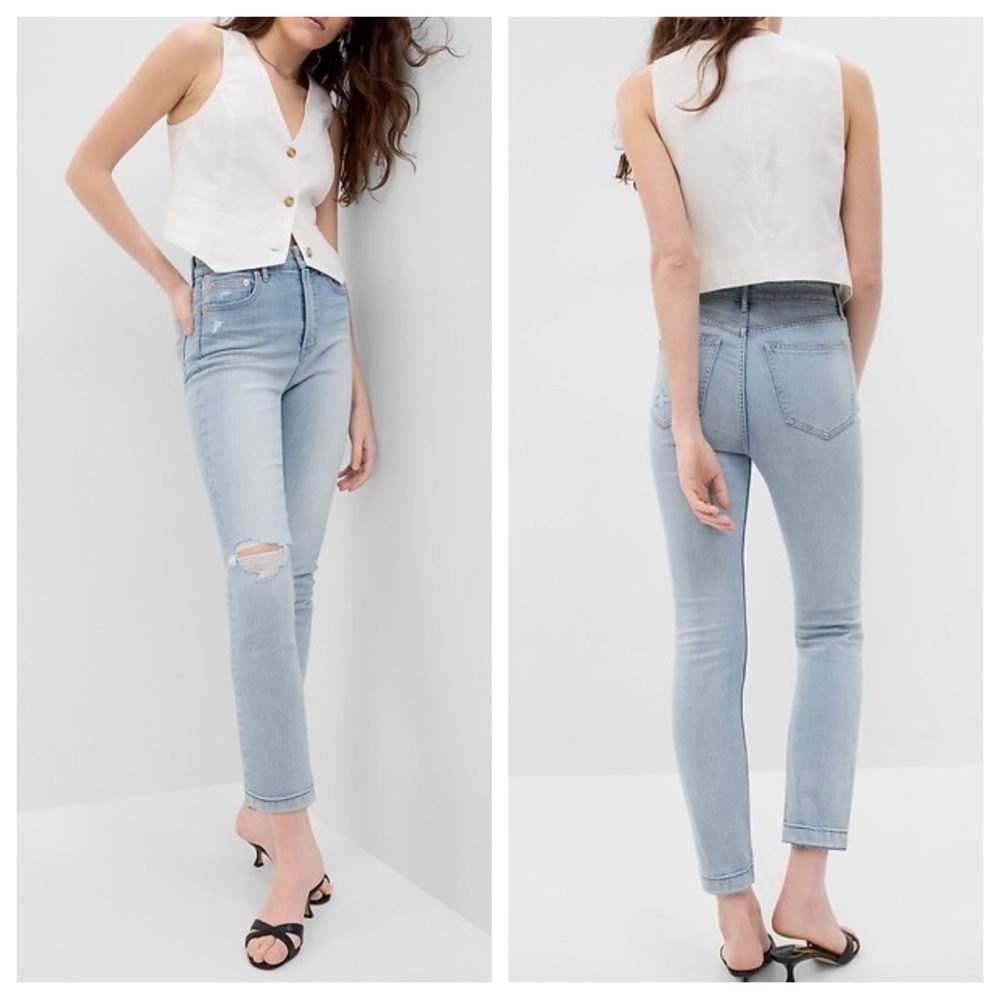 GAP Vintage Slim Sky High Rise Jeans, Size 30/10L NWT